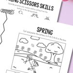 Spring Cutting Worksheets
