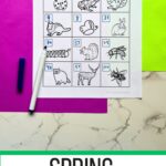 Spring Scavenger Hunt Printable