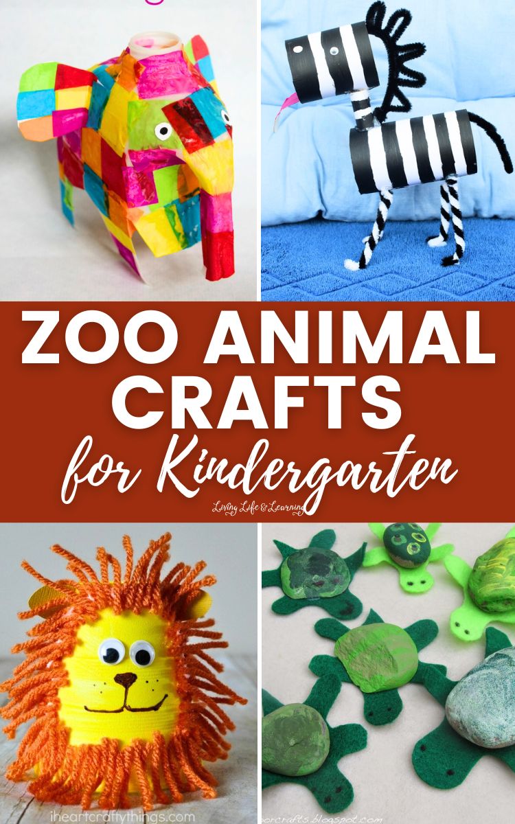Zoo Animal Crafts for Kindergarten