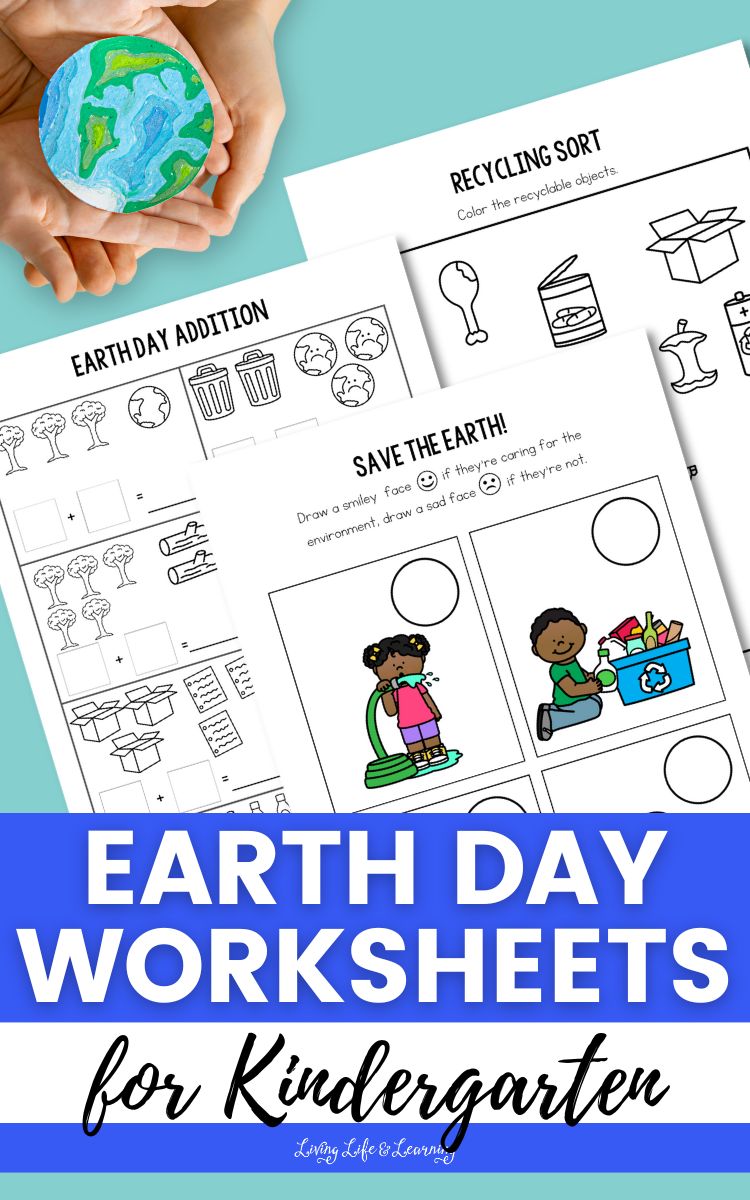 Earth Day Worksheets for Kindergarten