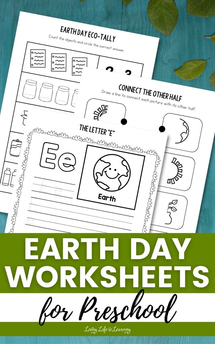 Earth Day Worksheets for Preschool