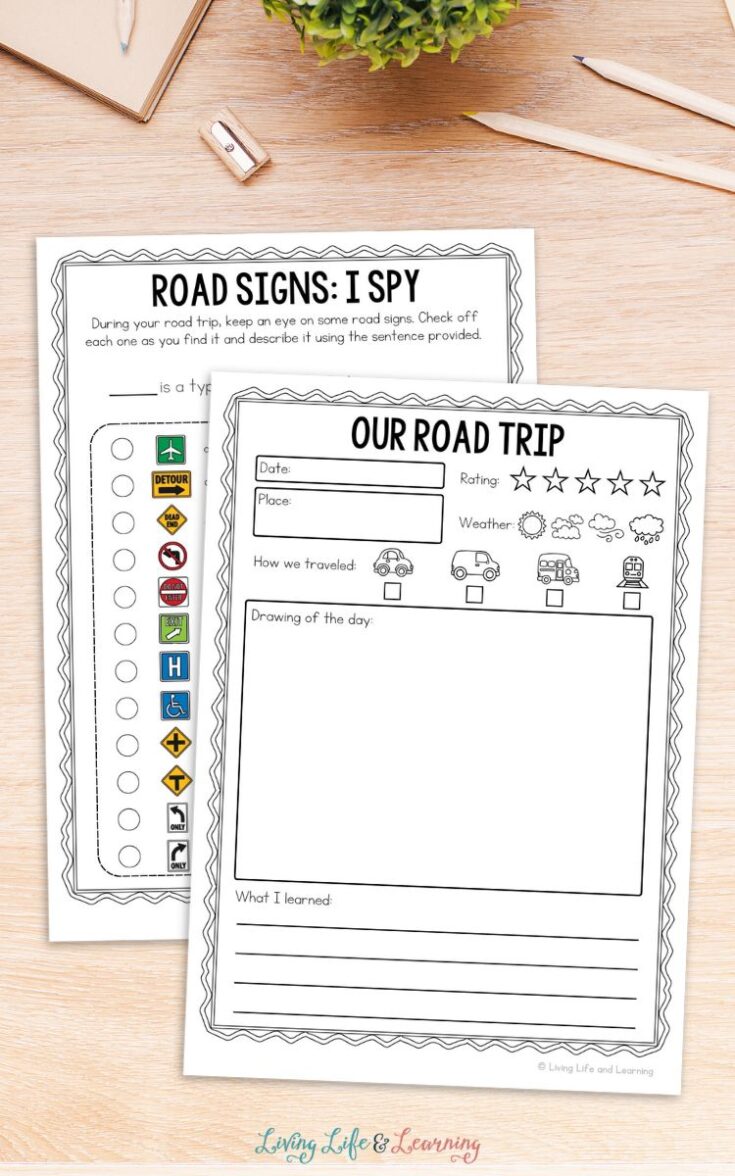 Free Road Trip Journal Printable for Kids – Download Now
