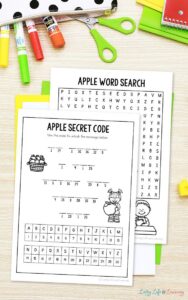 Apple Activity Sheets: Fun and Educational Fall Activities for Kids