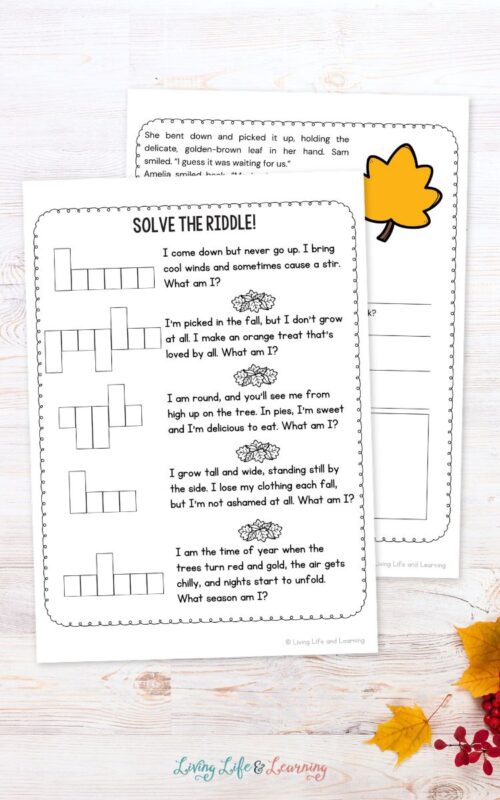 Fall Worksheets for Elementary Students to Enjoy