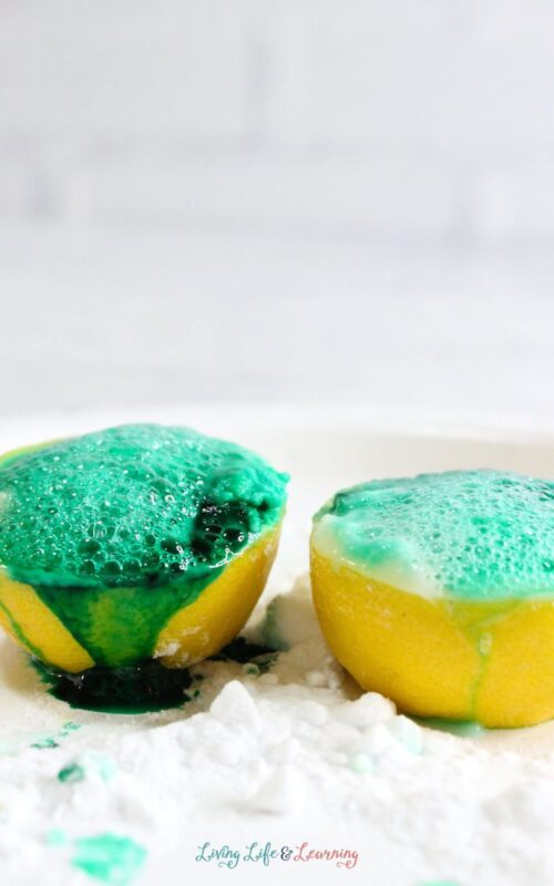 Exciting Lemon Volcanoes Experiment for Kids