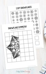 Snowflake Activity Sheets to Enhance Winter Learning