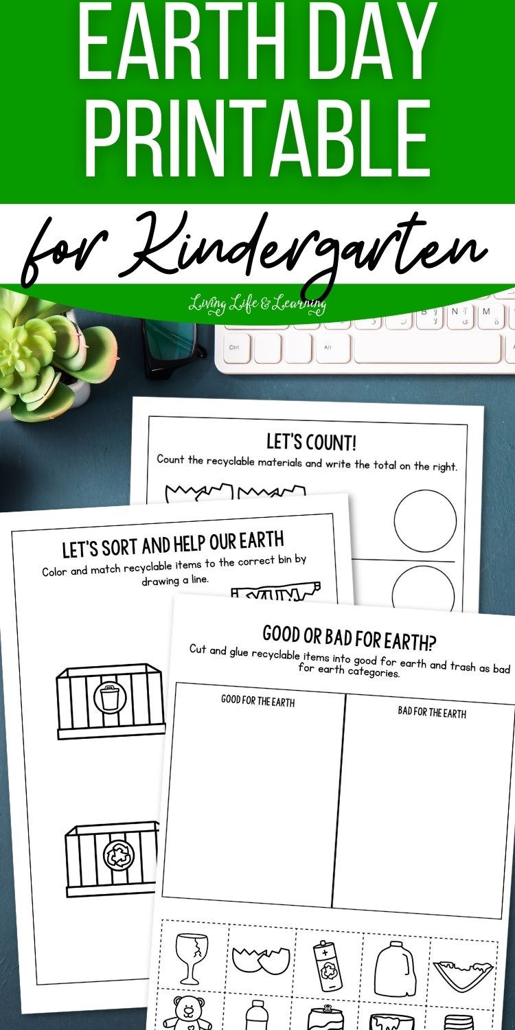 Earth Day Printable for Kindergarten: Engaging and Fun Pages