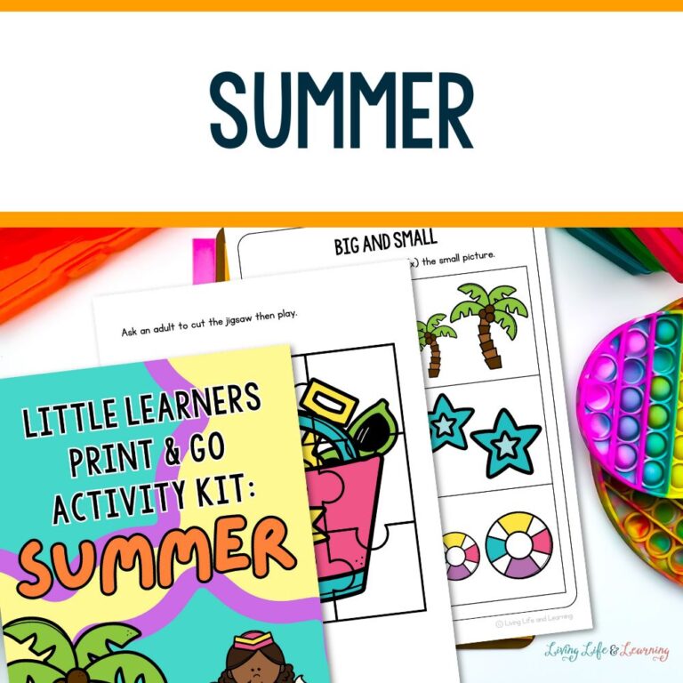 Summer Handwriting Worksheets for Fun Writing Practice