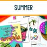 Summer Handwriting Worksheets for Fun Writing Practice