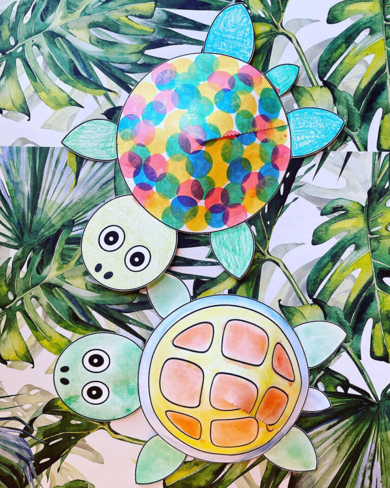 Sea Turtle Crafts for Preschoolers: Fun and Creative Projects
