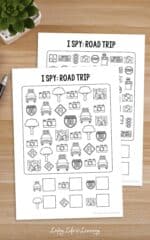 I Spy Road Trip Printables: Keep Kids Entertained While Travelling