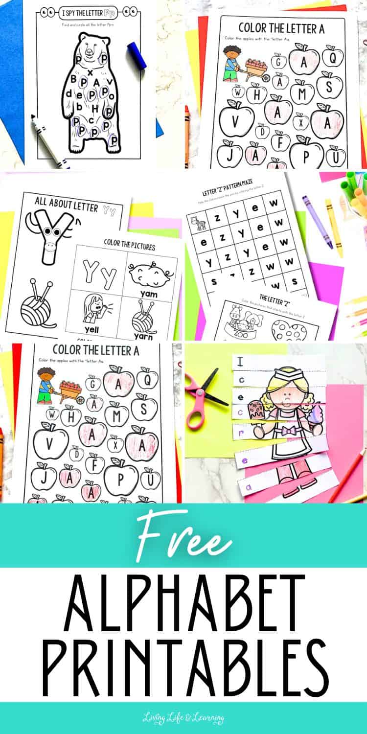 Free Alphabet Printables to Teach Letters Effectively