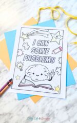 Growth Mindset Brain Coloring Pages to Inspire Learning