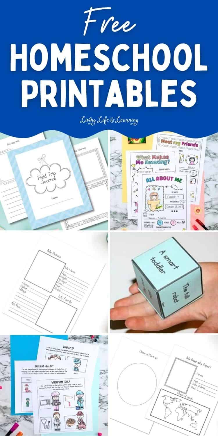 Free Homeschool Printables for Stress-Free Learning