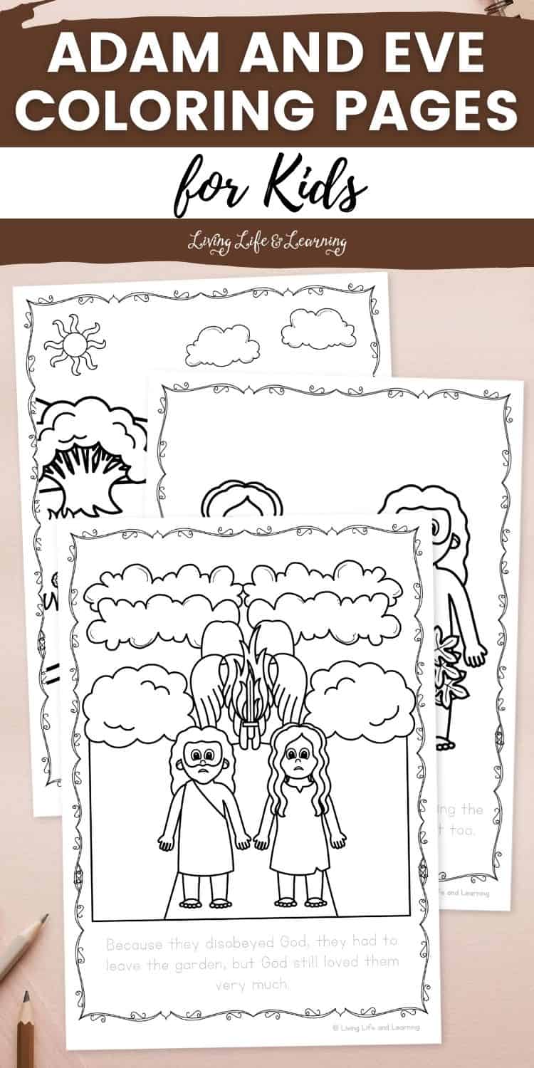 Adam and Eve Coloring Pages for Kids A Creative Guide