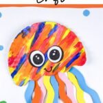 Paper Plate Jellyfish Craft