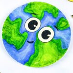 photo of Paper Plate Earth Craft