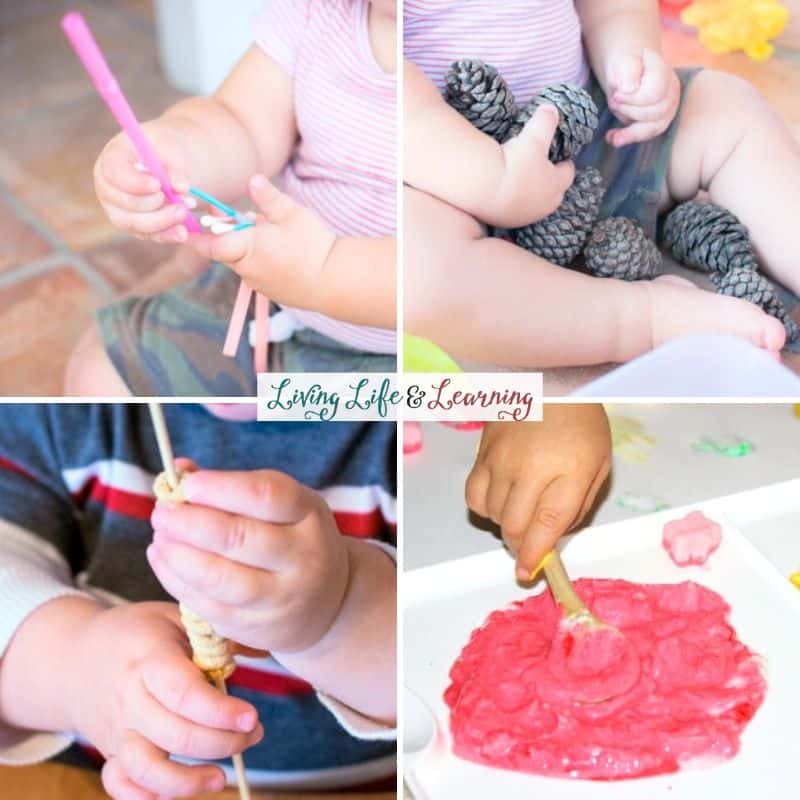 collage of Toddler Activities for Learning Fun