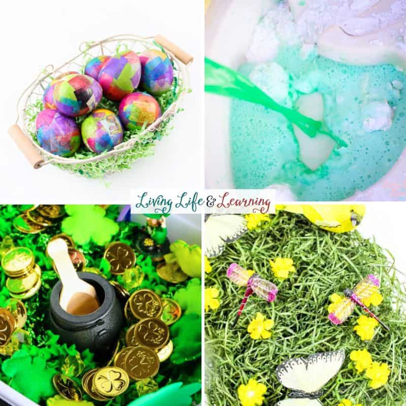 collage of Toddler Activities for Learning Fun