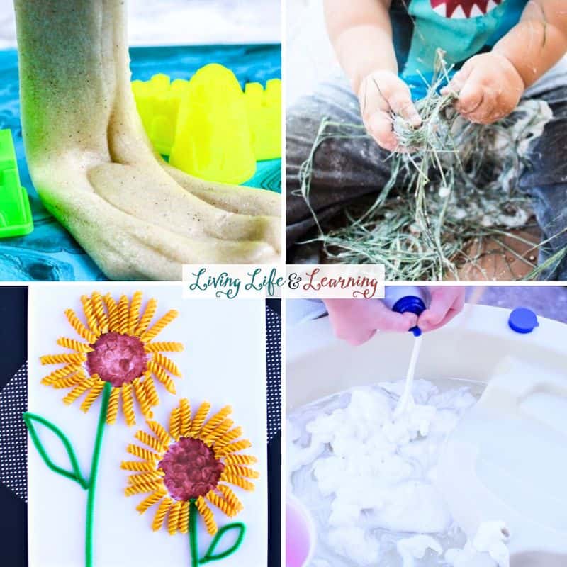 collage of Toddler Activities for Learning Fun