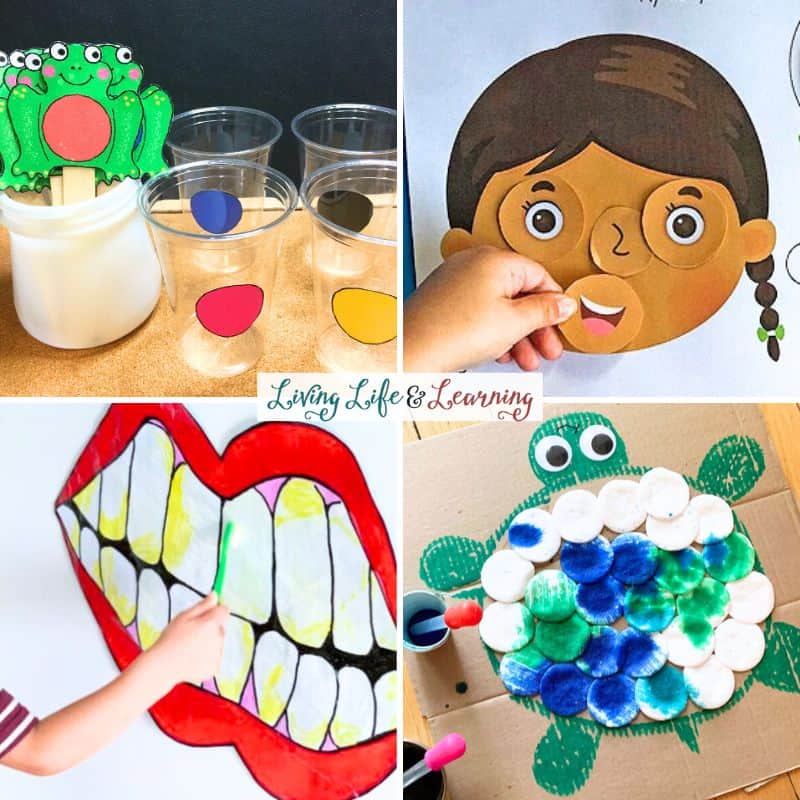 collage of Toddler Activities for Learning Fun
