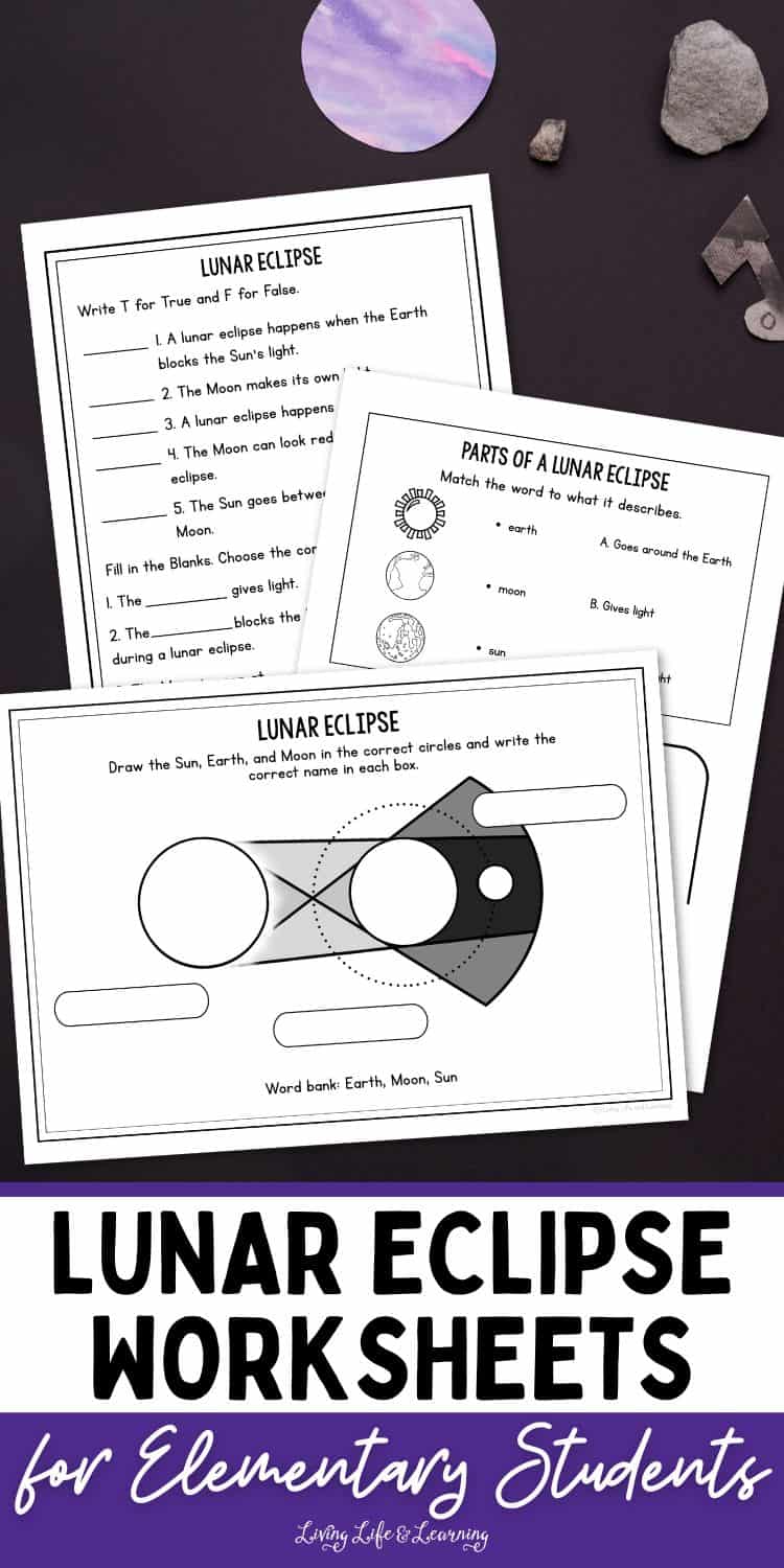 Fun Lunar Eclipse Worksheets for Elementary Students