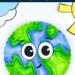 a photo of Paper Plate Earth Craft