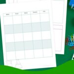 Science Lesson Planner pages on a table