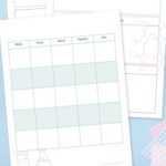 Science Lesson Planner pages on a table