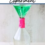 a photo of Tornado in a Bottle Experiment