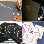 collage of Constellation Activities for 1st Grade