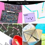collage of Constellation Activities for 1st Grade