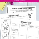 pages of Ear Worksheets for Kids
