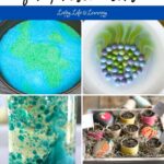 collage of Earth Day Science Activities for Preschoolers