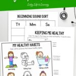 pages of Health Worksheets for Preschool