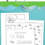 three Sea Turtle Worksheets for Preschool