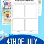 pages of 4th of July Worksheets for Elementary