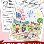 pages of 4th of July Worksheets for Elementary