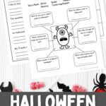 pages of Halloween Worksheets for Elementary